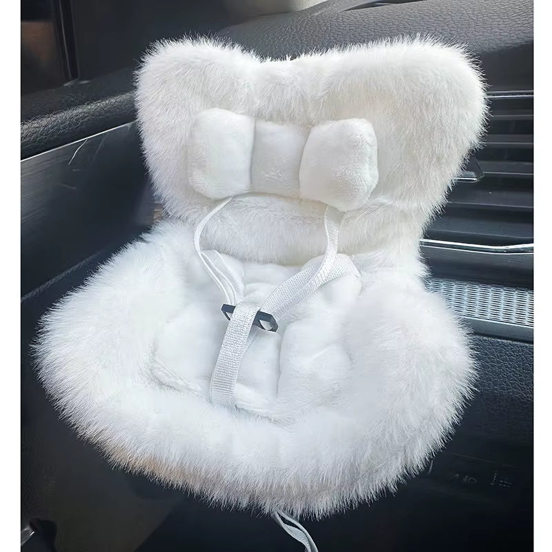 Car Doll Safety Seat for Labubu 17Cm Cartoon Chair Model for Labubu Car Seat Outlet Decor for Labubu Doll Car Interior Styling