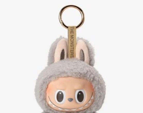Scented Cute Labubu Doll Pendant Labubu Mokoko Zimomo Girl Bag Small Accessories Backpack Keychain Girls Gift